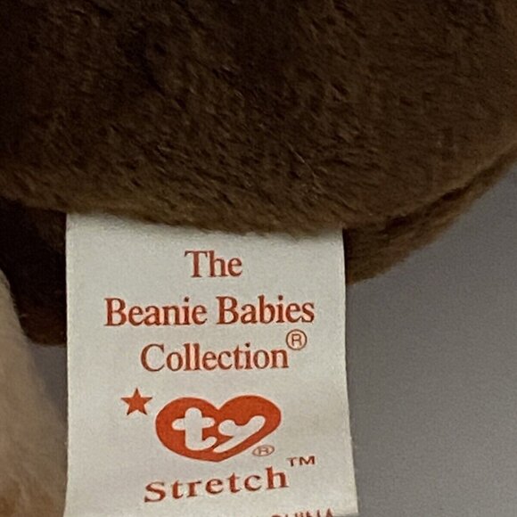 Retired Vintage Ty Beanie Babies Set Stretch And Scoop Dated 1996 & 1997 - Picture 6 of 9